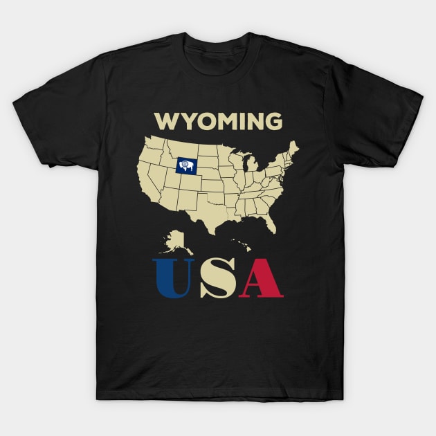 wyoming T-Shirt by Cuteepi